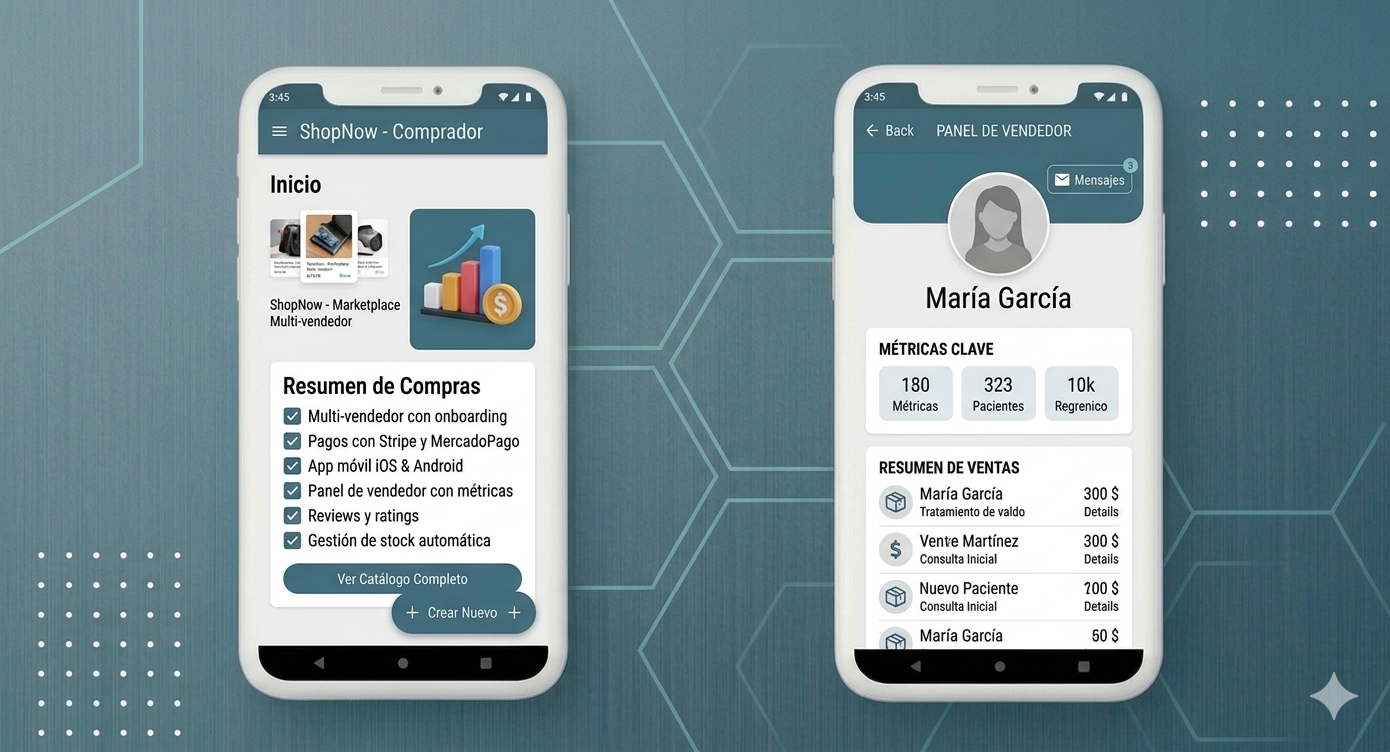UI de ShopNow